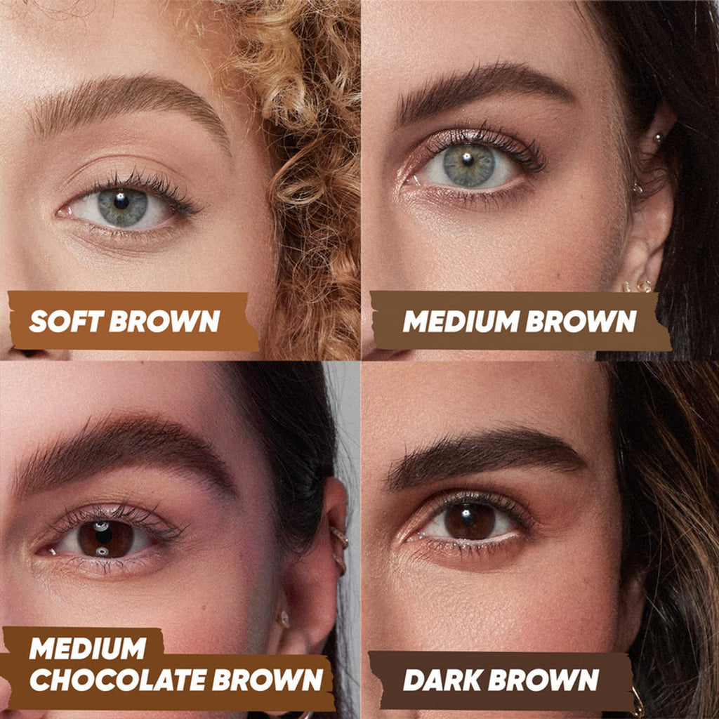Kosas Brow Pop - Longwear Dual-Action Brow Pencil in Medium Brown with Castor Oil