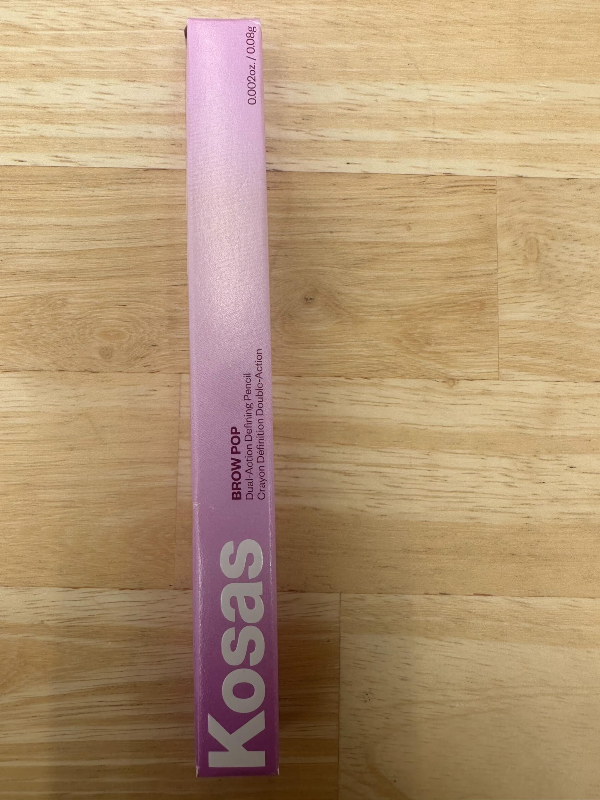 Kosas Brow Pop - Longwear Eyebrow Pencil, Medium Chocolate Brown