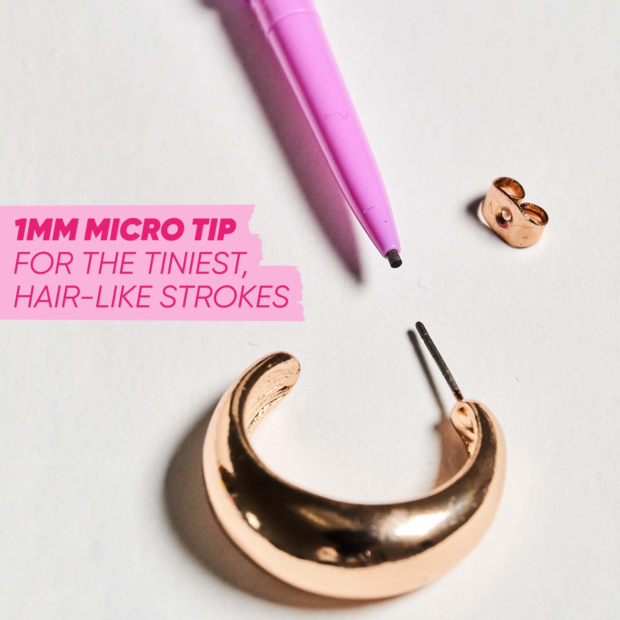 Kosas Brow Pop Nano 1mm Pencil – Ultra-Fine Hairlike Strokes for Natural Brows