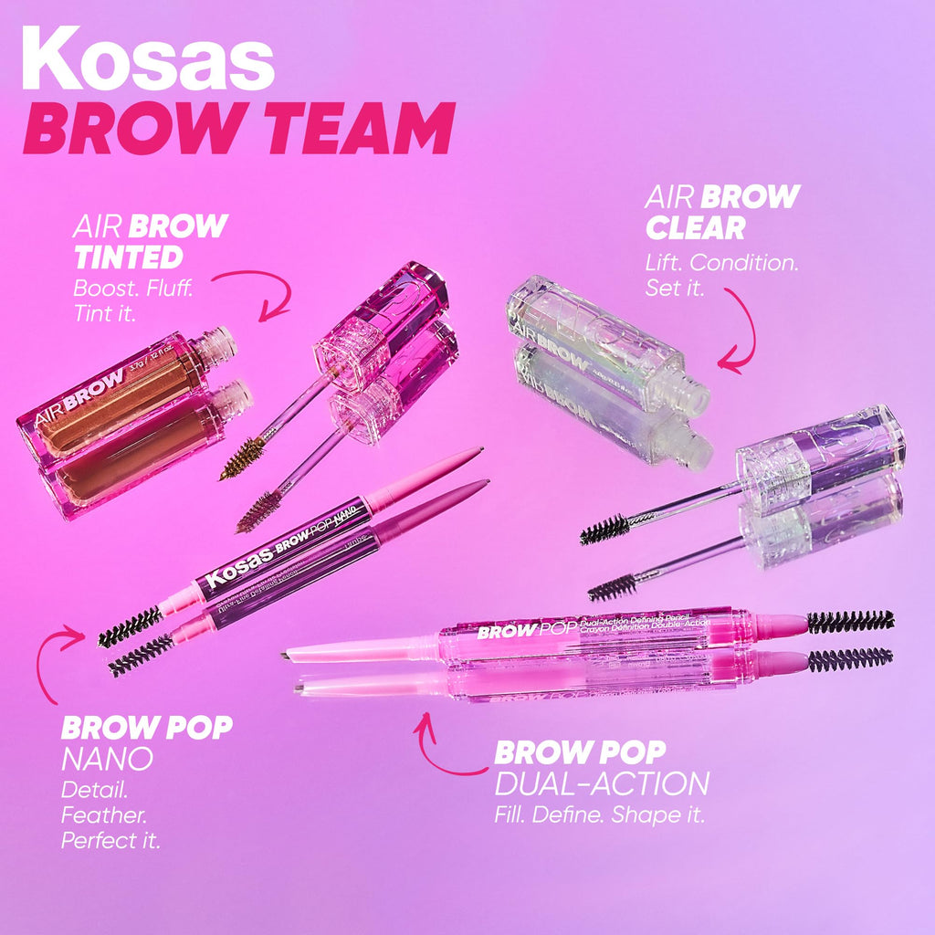 Kosas Brow Pop Nano 1mm Pencil – Ultra-Fine Hairlike Strokes for Natural Brows