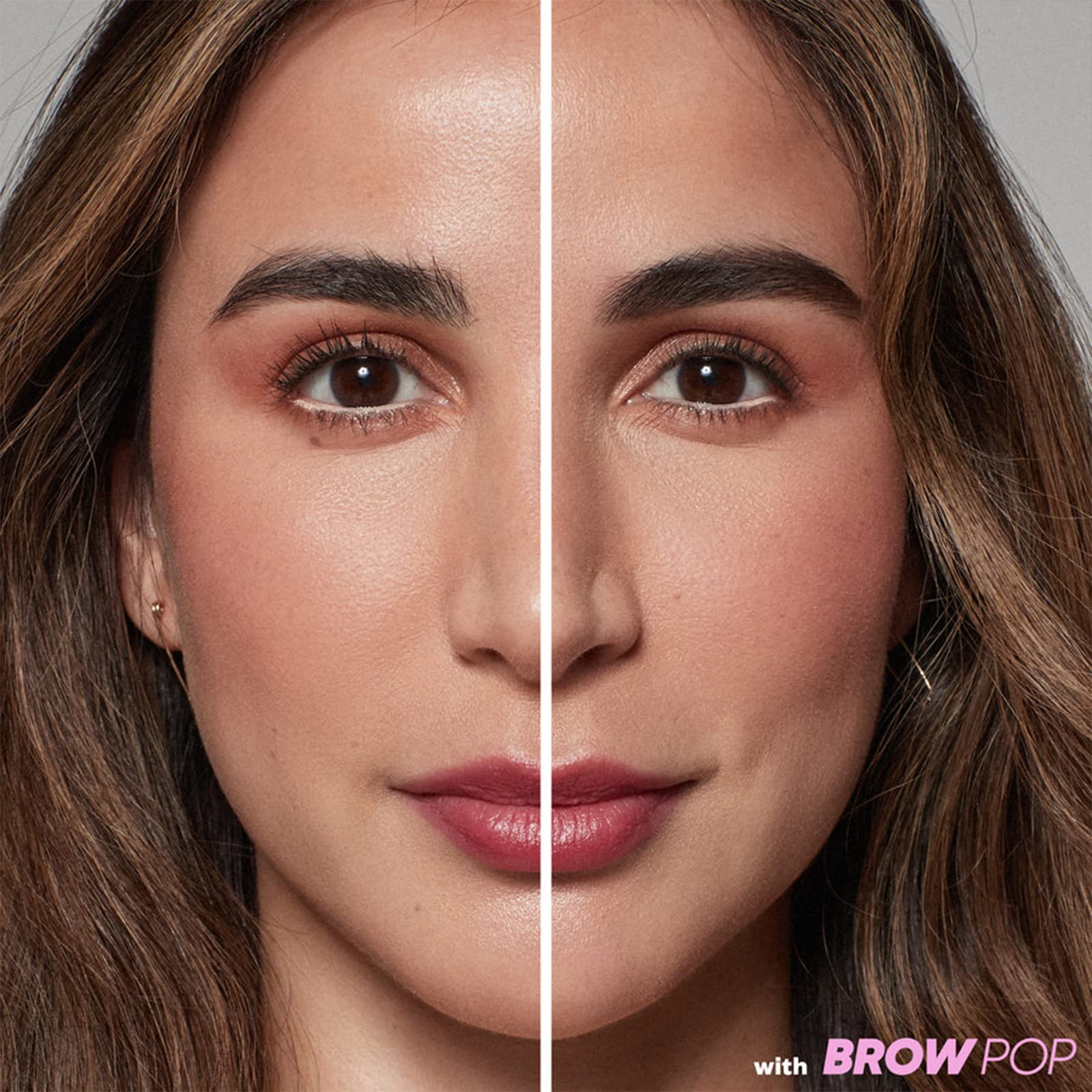 Kosas Brow Pop - Longwear Dual-Sided Eyebrow Pencil with Castor Oil | Dark Brown