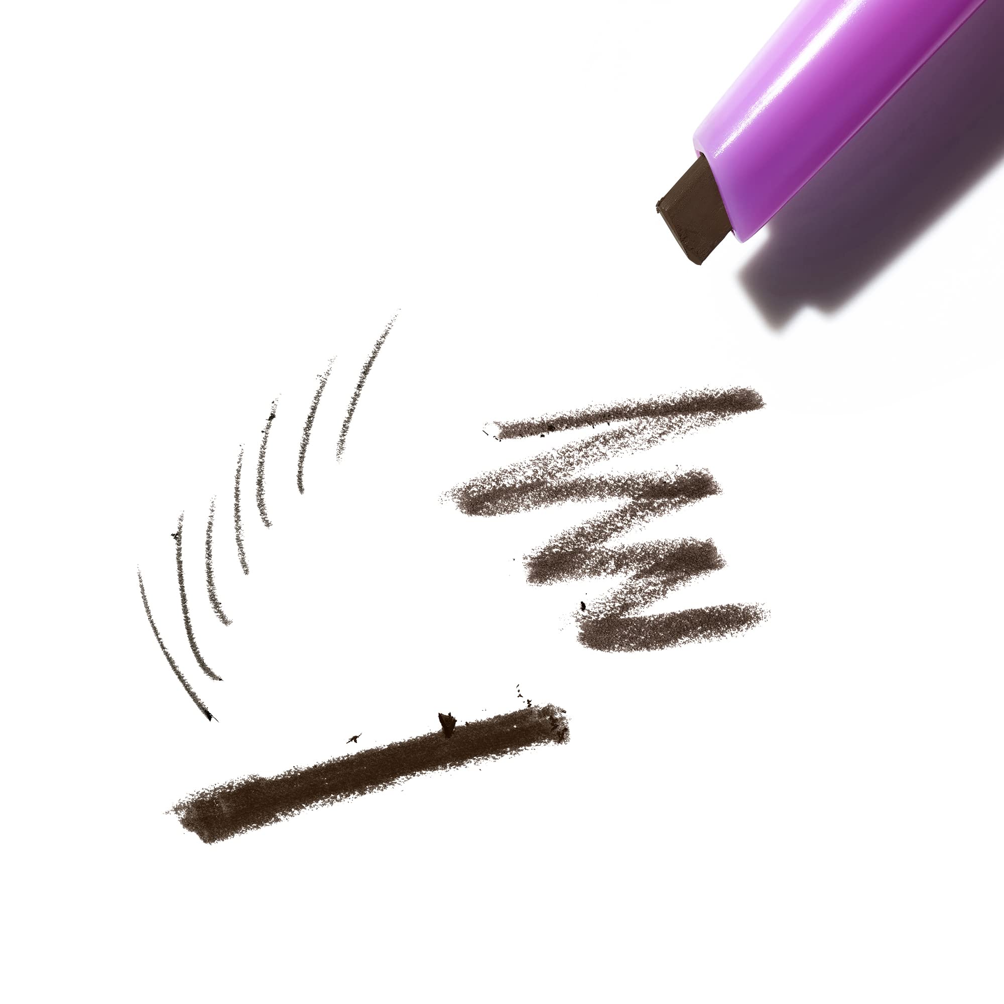 Kosas Brow Pop - Longwear Dual-Sided Eyebrow Pencil with Castor Oil | Dark Brown