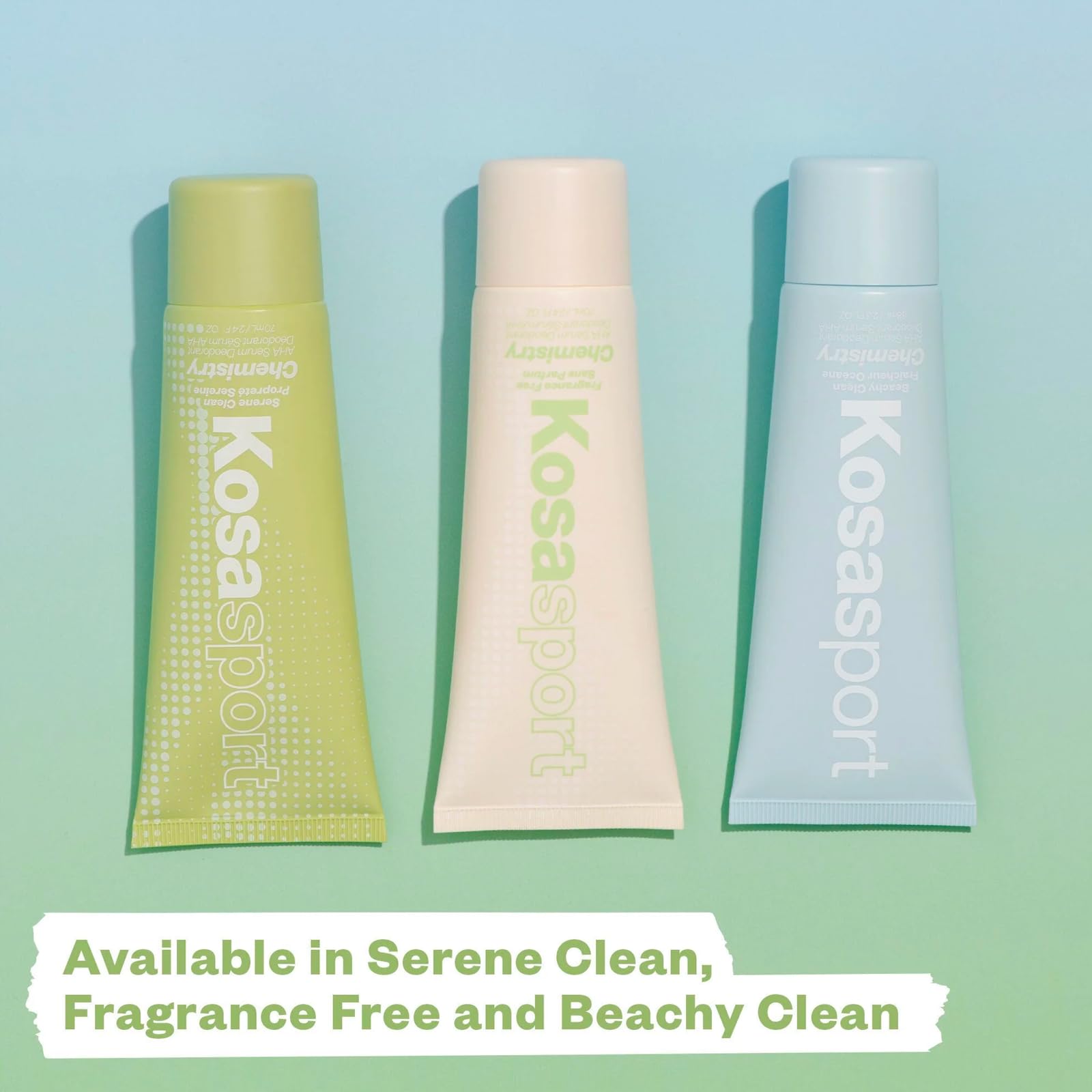 Kosas Chemistry Deodorant Aluminium-Free + AHA Serum for Underarms