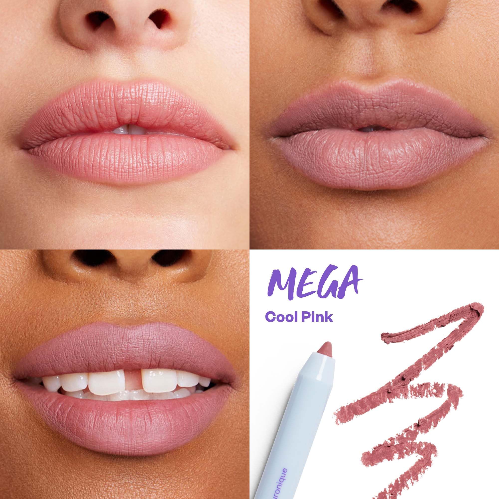 Kosas Hotliner Retractable Lip Liner Pencil with Built-In Brush & Sharpener – Hydrating, Long-Wear
