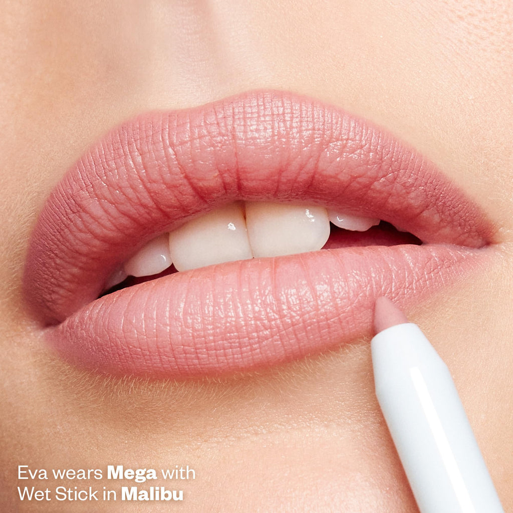 Kosas Hotliner Retractable Lip Liner Pencil with Built-In Brush & Sharpener – Hydrating, Long-Wear