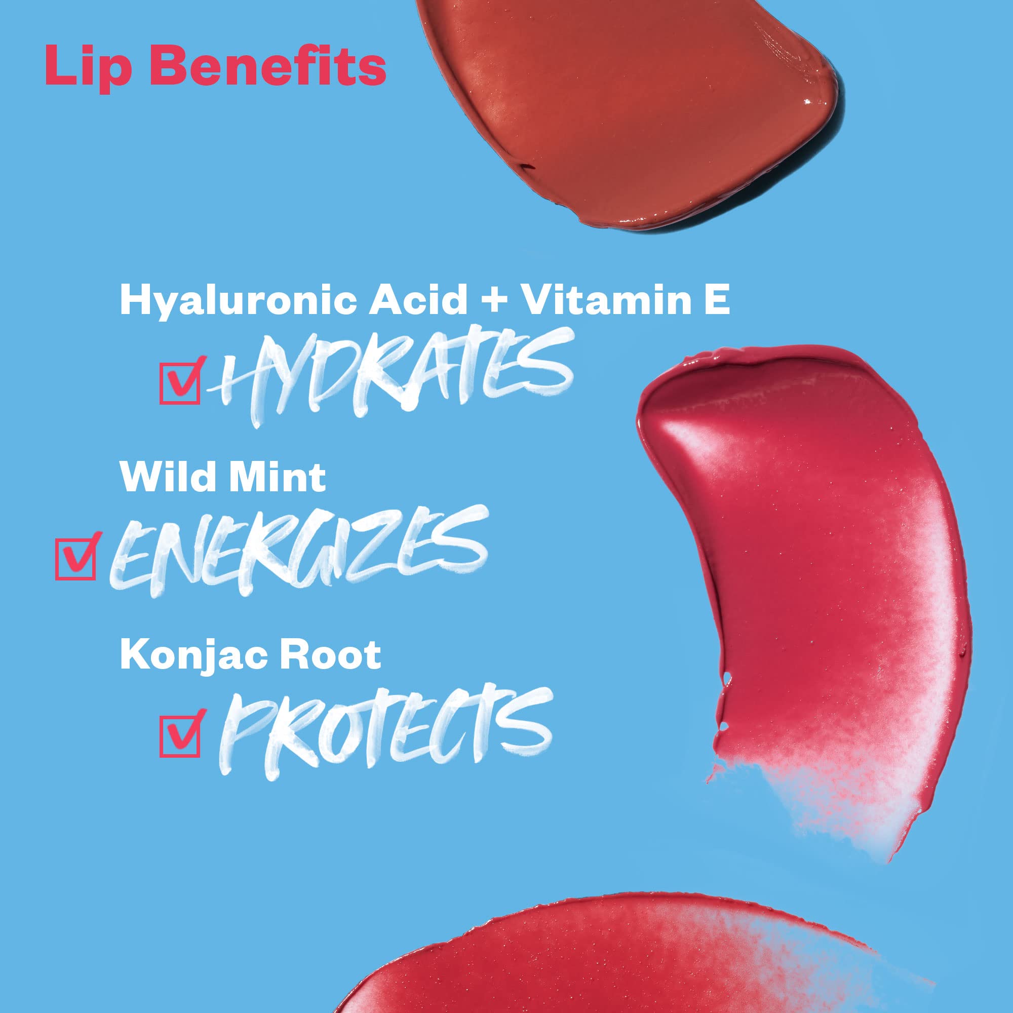 Kosas Lipfuel Hyaluronic Active Sport Lip Balm – Hydrates, Energizes & Protects