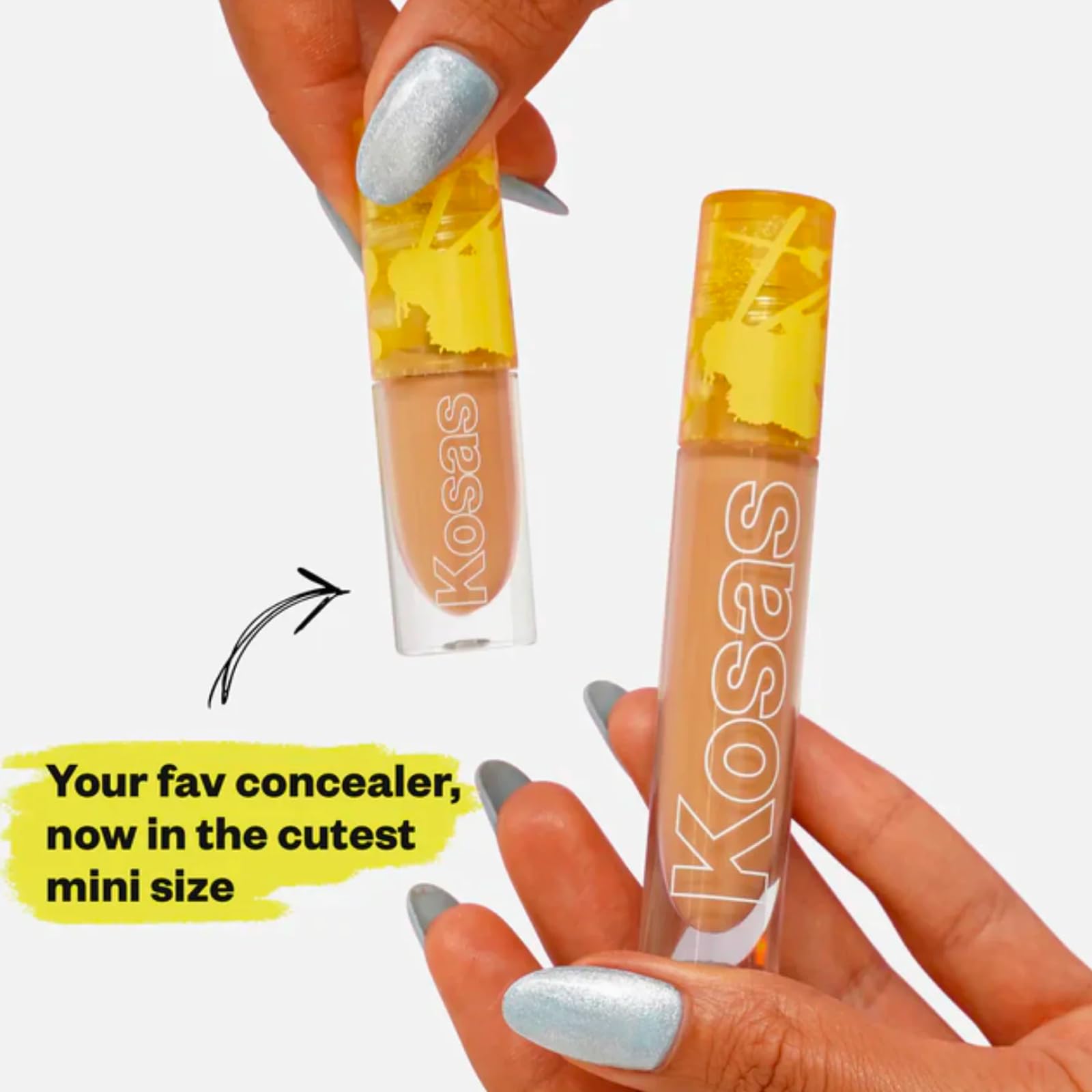 Kosas Mini Revealer Concealer - Medium Coverage, Hydrating Cream Concealer for Dark Circles, Tone 1.5