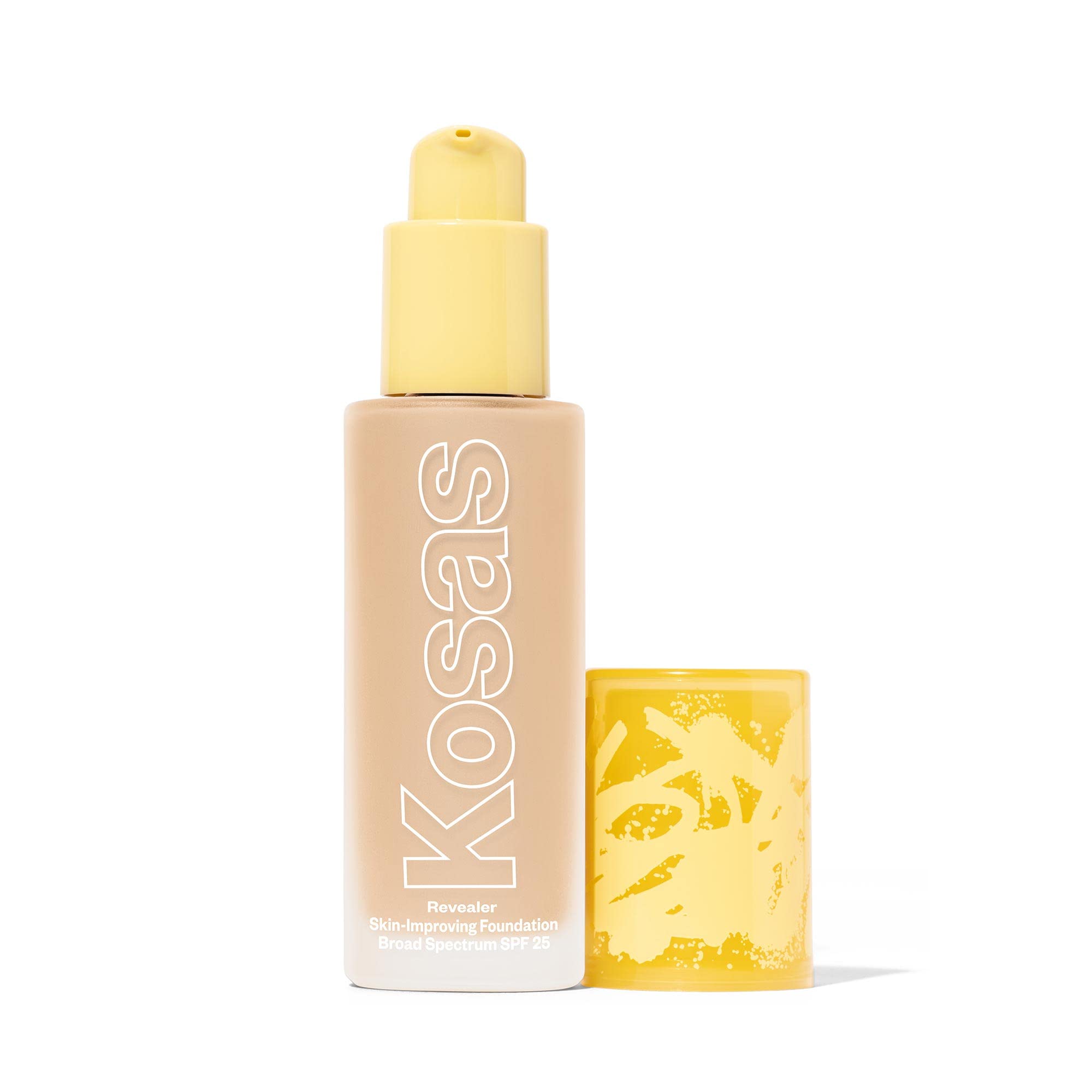 Kosas Revealer Foundation SPF 25 – Hydrates, Brightens, Smooths, Natural Finish