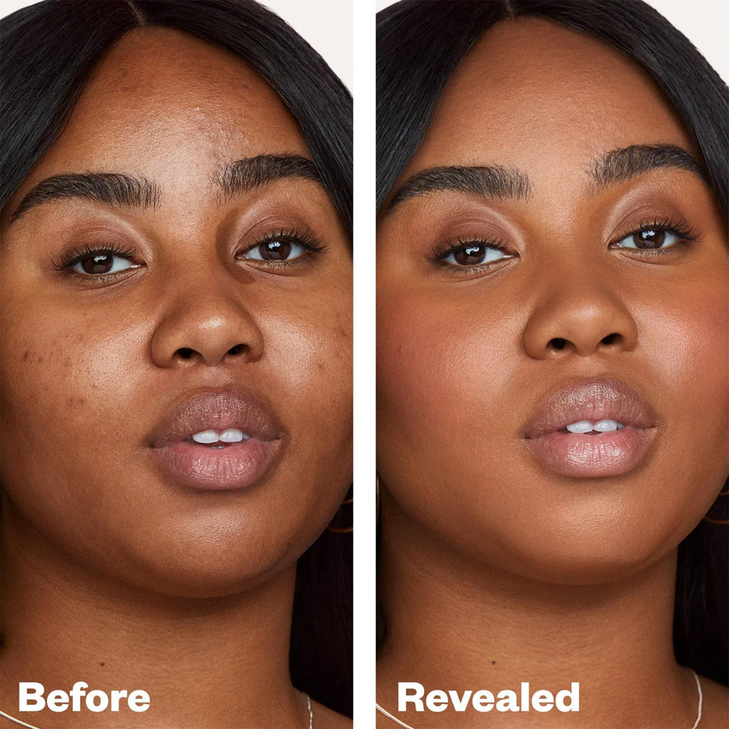 Kosas Revealer Foundation SPF 25 – Hydrate, Brighten, Soothe, Plump, Protect | Medium Deep Neutral Warm 340