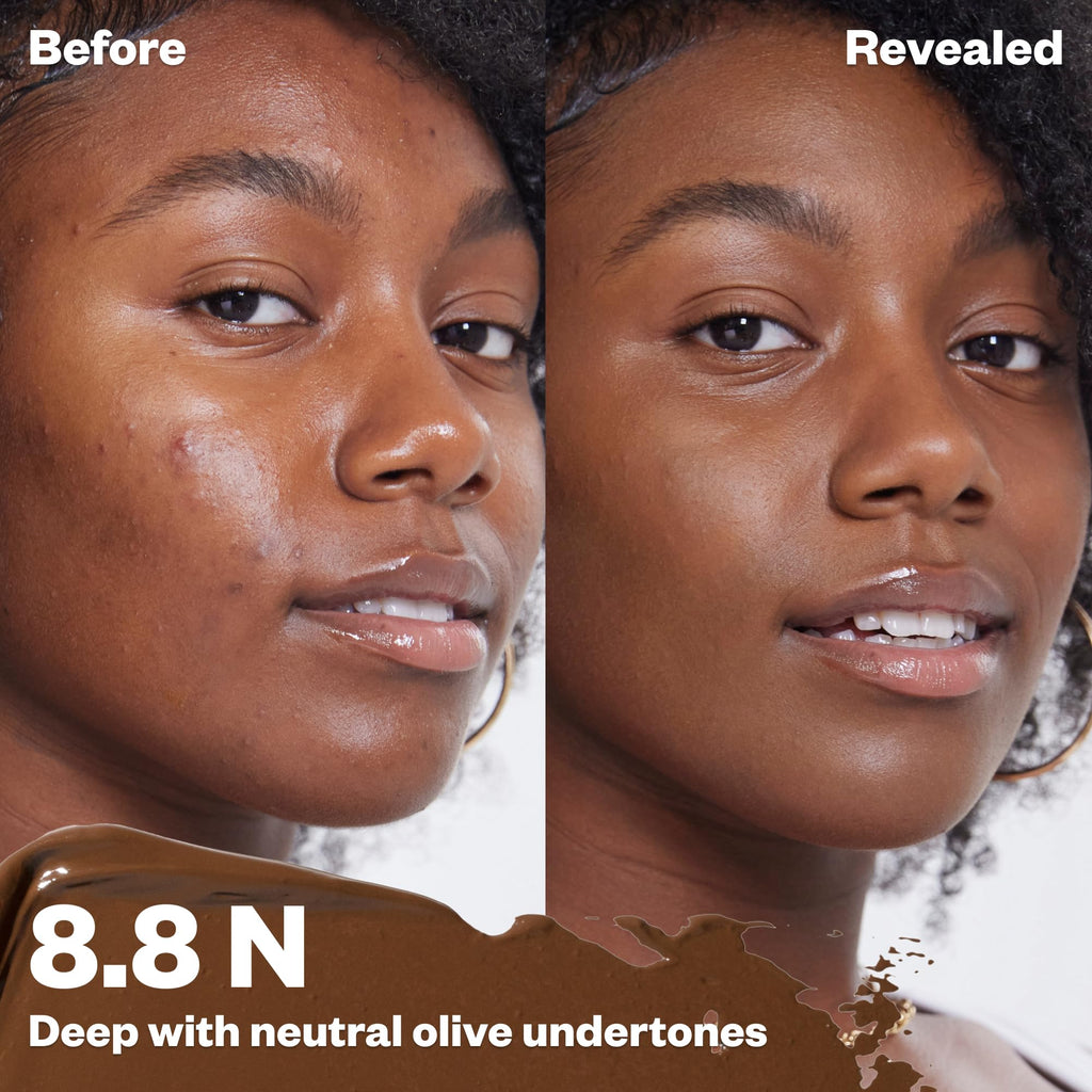 Kosas Revealer Concealer – Medium Coverage with Hyaluronic Acid | Vegan & Long-Lasting, Tone 8.8 N