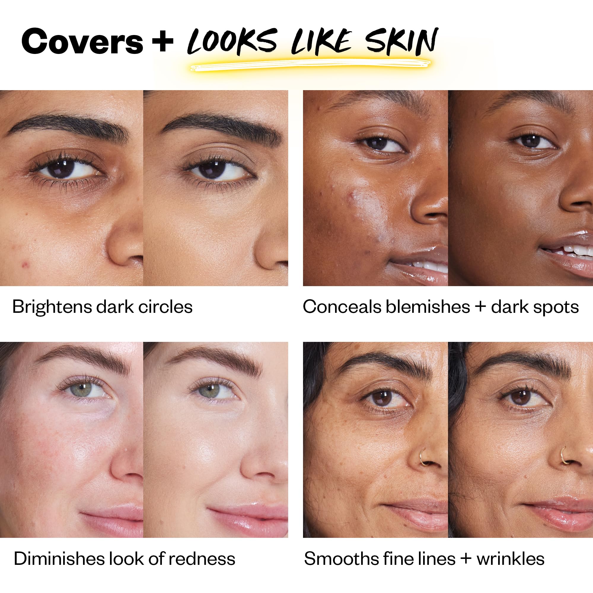 Kosas Revealer Concealer – Medium Coverage with Hyaluronic Acid | Vegan & Long-Lasting, Tone 8.8 N