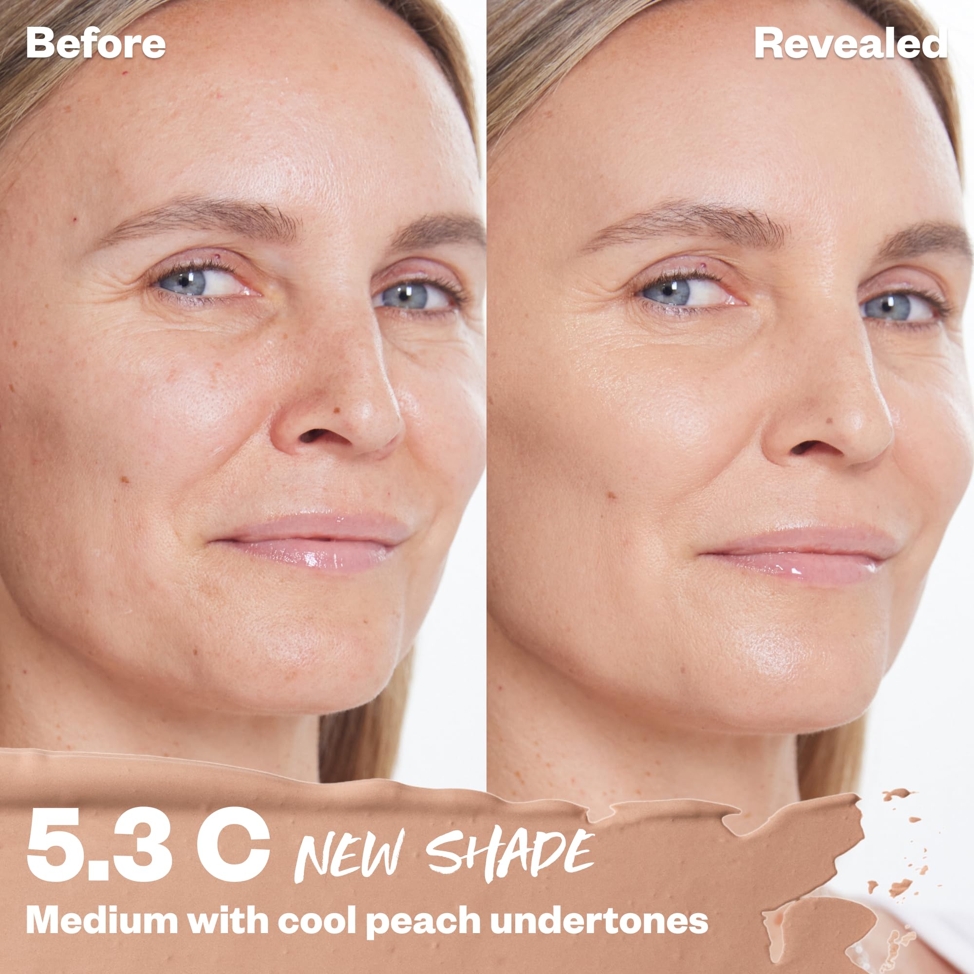 Kosas Revealer Concealer - Medium Coverage with Hyaluronic Acid (Tone 5.3 C) | Vegan Clean Beauty