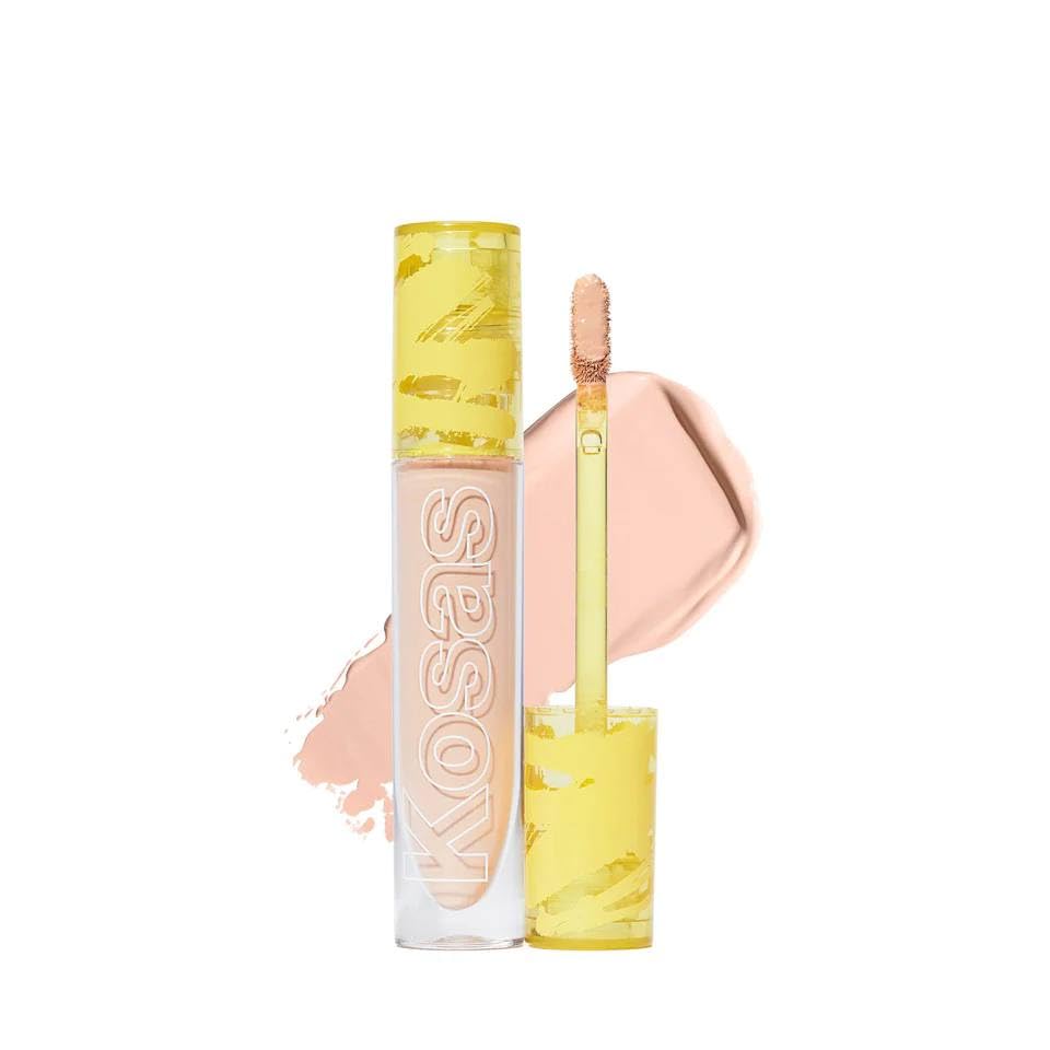 Kosas Revealer Concealer Tone 3.6 C (Light+) – Cool Pink Undertones, Hydrating Medium Coverage | 0.2 oz