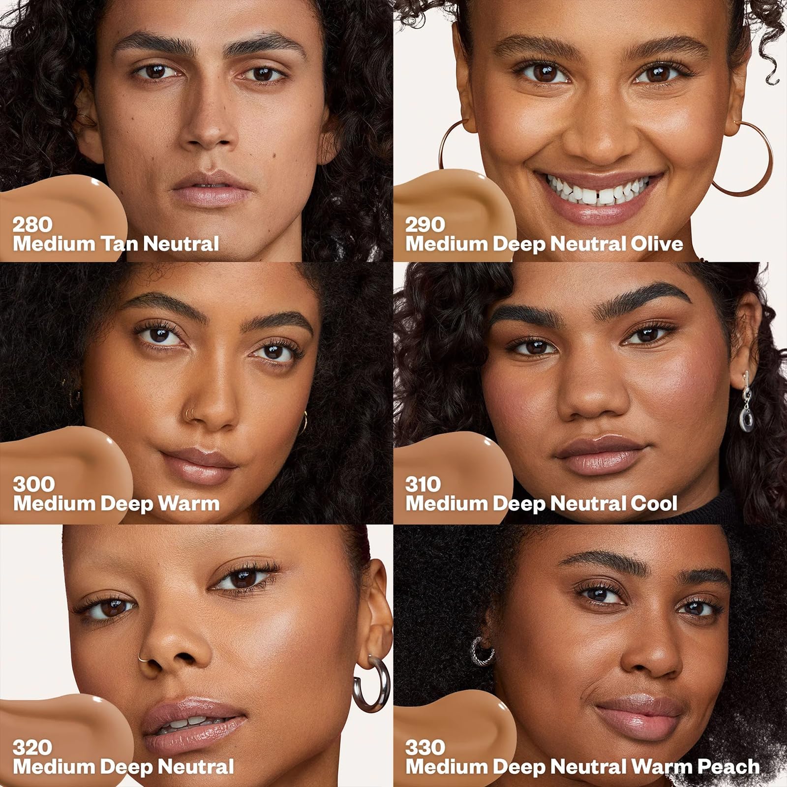 Kosas Revealer Foundation SPF 25 – Hydrate, Brighten, Soothe, Plump, Protect | Medium Deep Neutral Cool 310