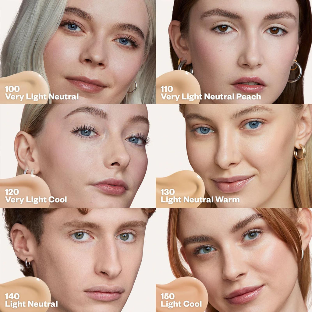 Kosas Revealer Foundation SPF 25 - Very Light Neutral 110 | Hydrate, Brighten, Soothe