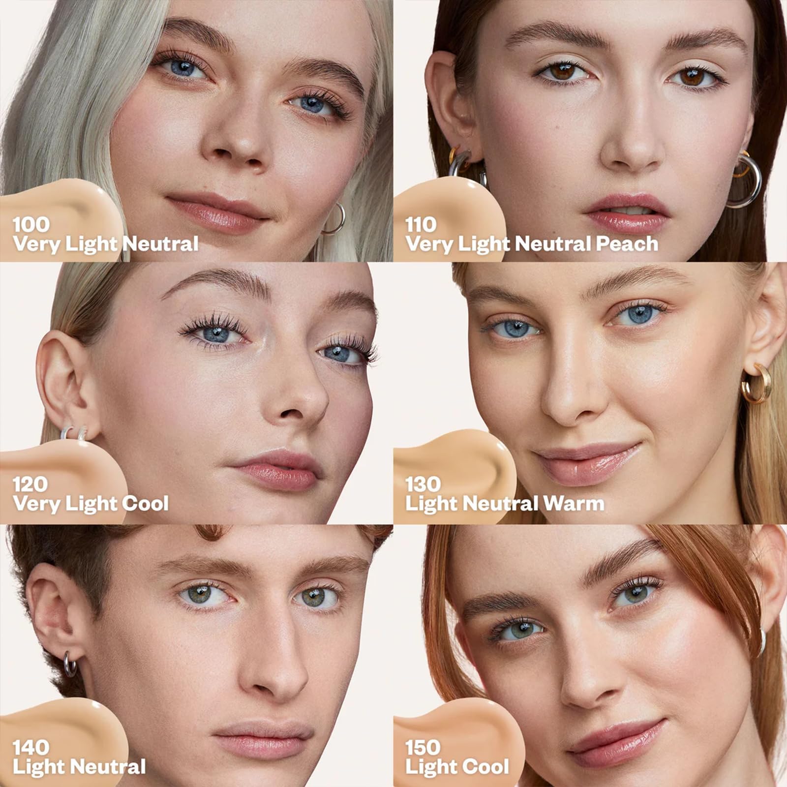 Kosas Revealer Foundation SPF 25 - Very Light Neutral 110 | Hydrate, Brighten, Soothe