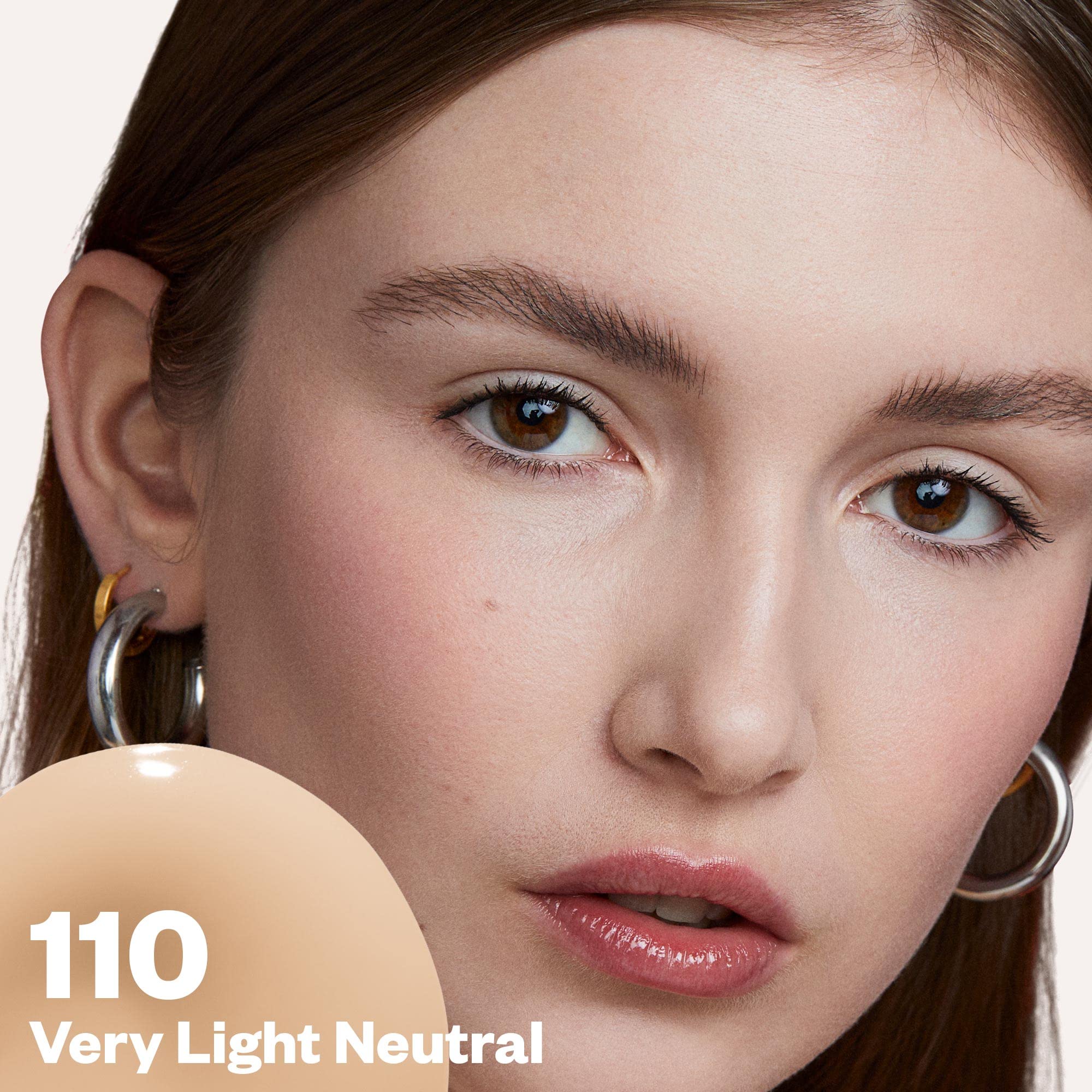 Kosas Revealer Foundation SPF 25 - Very Light Neutral 110 | Hydrate, Brighten, Soothe