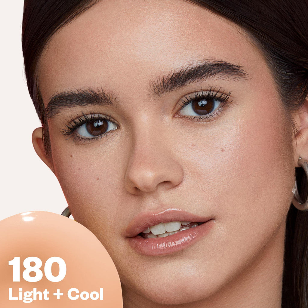 Kosas Revealer Foundation with SPF 25 – Hydrate, Brighten, Soothe, Plump, Protect | Clean Natural Finish (Light+ Cool 180)