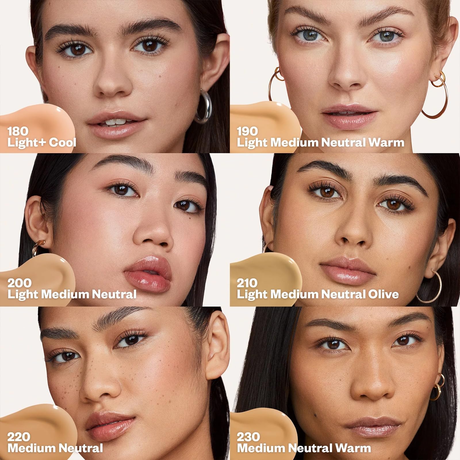 Kosas Revealer Foundation SPF 25 - Hydrating, Natural Finish – Light Medium Neutral Olive 210