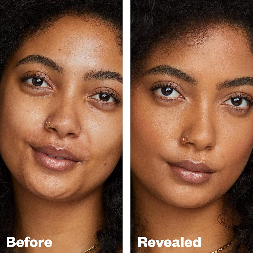 Kosas Revealer Skin-Improving Foundation with SPF 25 – Clean, Hydrating Medium Deep Warm 300
