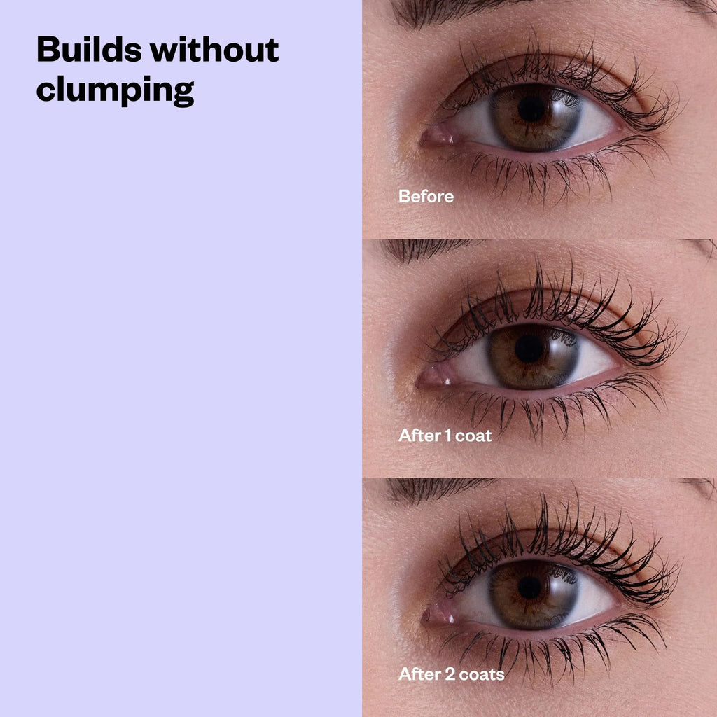 Kosas Soulgazer Lengthening + Lifting Peptide Mascara – 2-in-1, Smudge-Proof, Vegan