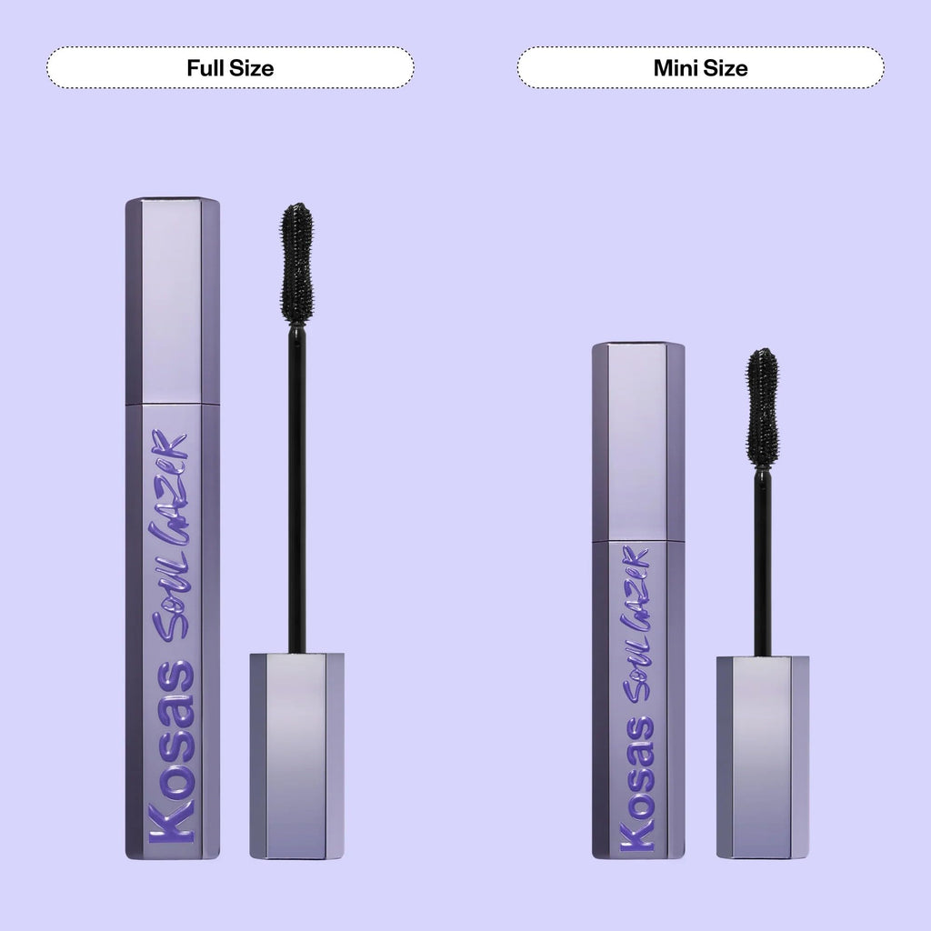 Kosas Soulgazer Lengthening + Lifting Peptide Mascara – 2-in-1, Smudge-Proof, Vegan