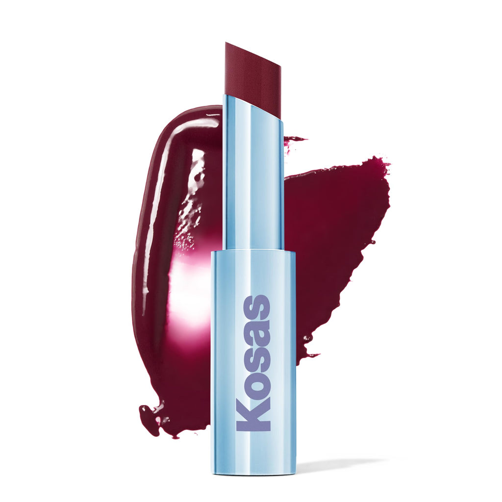 Kosas Wet Stick Moisturizing Shiny Sheer Lipstick – Bikini Blaze