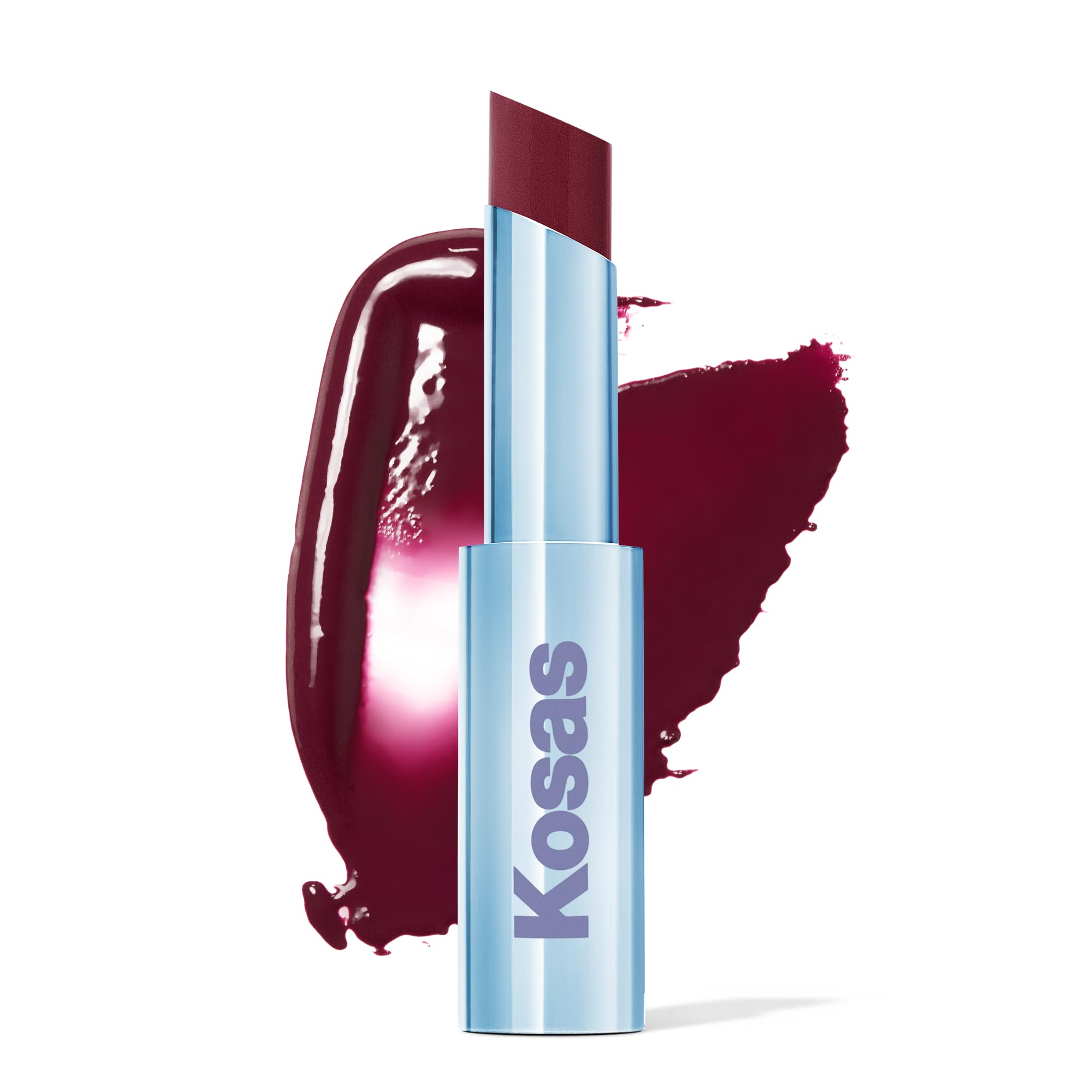 Kosas Wet Stick Moisturizing Shiny Sheer Lipstick – Bikini Blaze