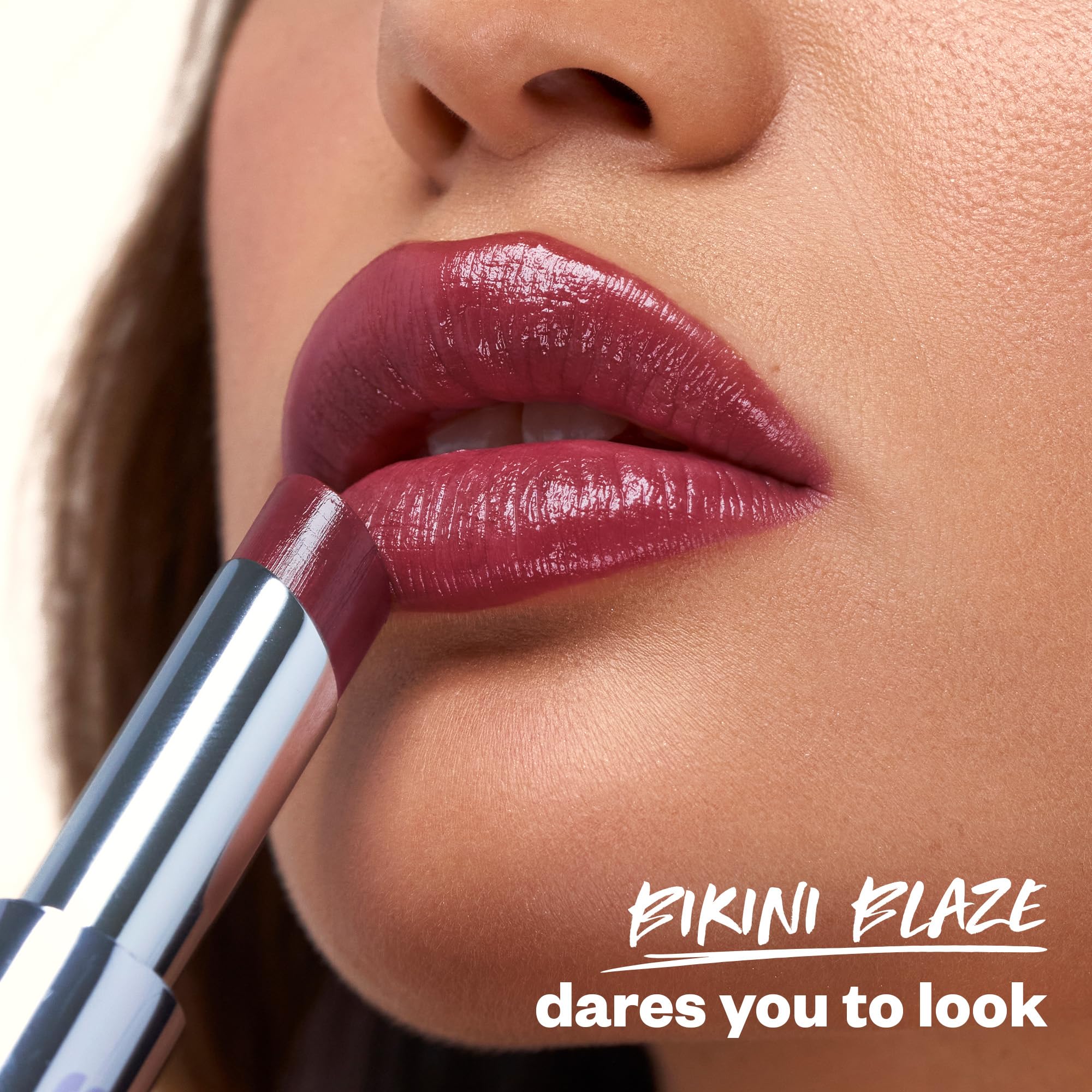 Kosas Wet Stick Moisturizing Shiny Sheer Lipstick – Bikini Blaze