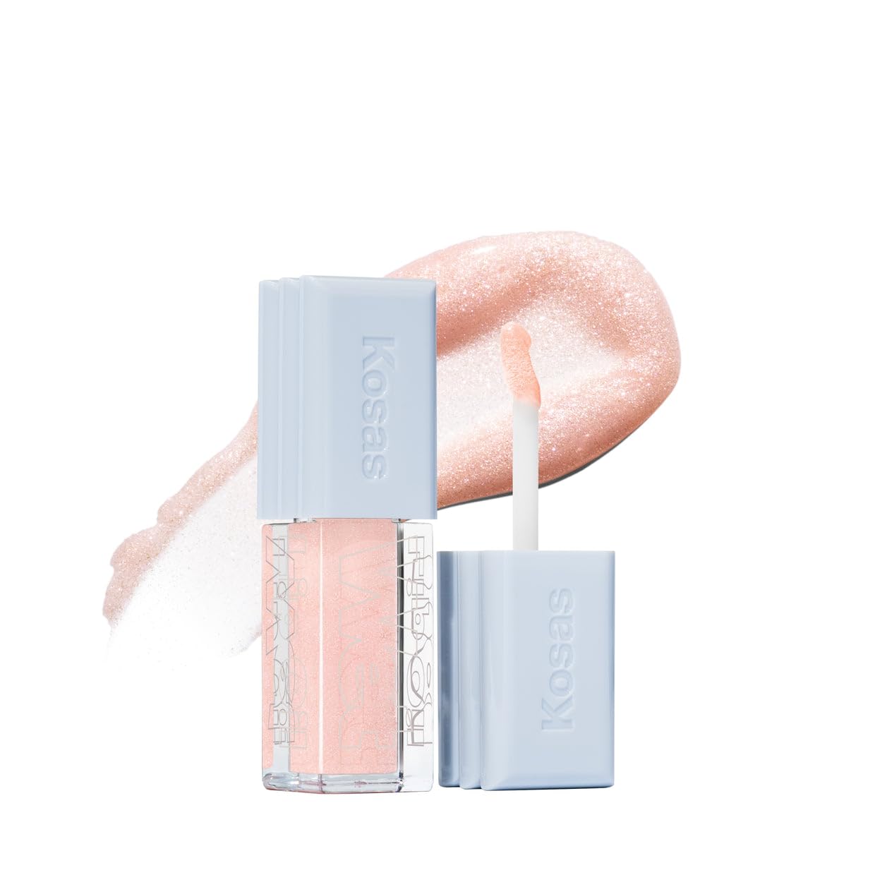 Kosas Wet Lip Oil Gloss – Hydrating Lip Plumping Treatment in Exposed