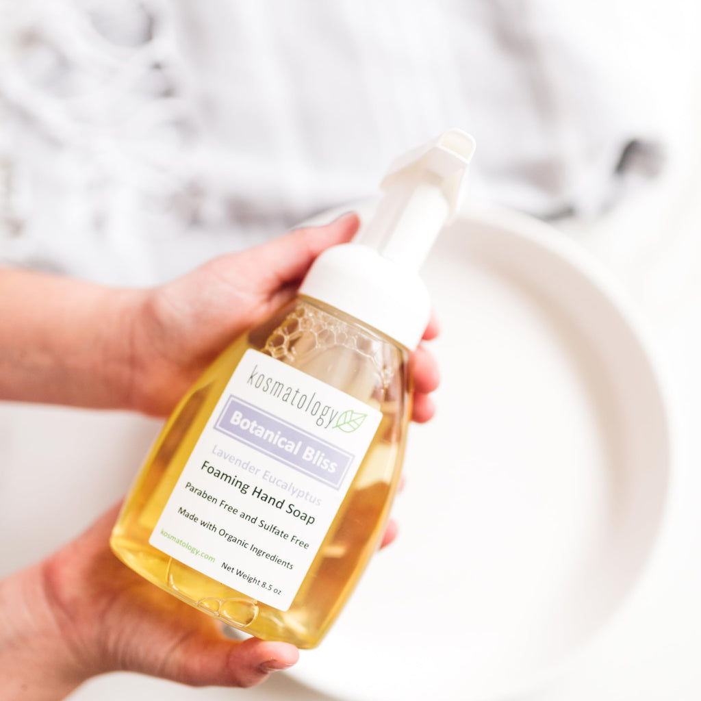 Kosmatology Botanical Bliss Lavender-Eucalyptus Organic Foaming Hand Soap (8.5 fl oz)
