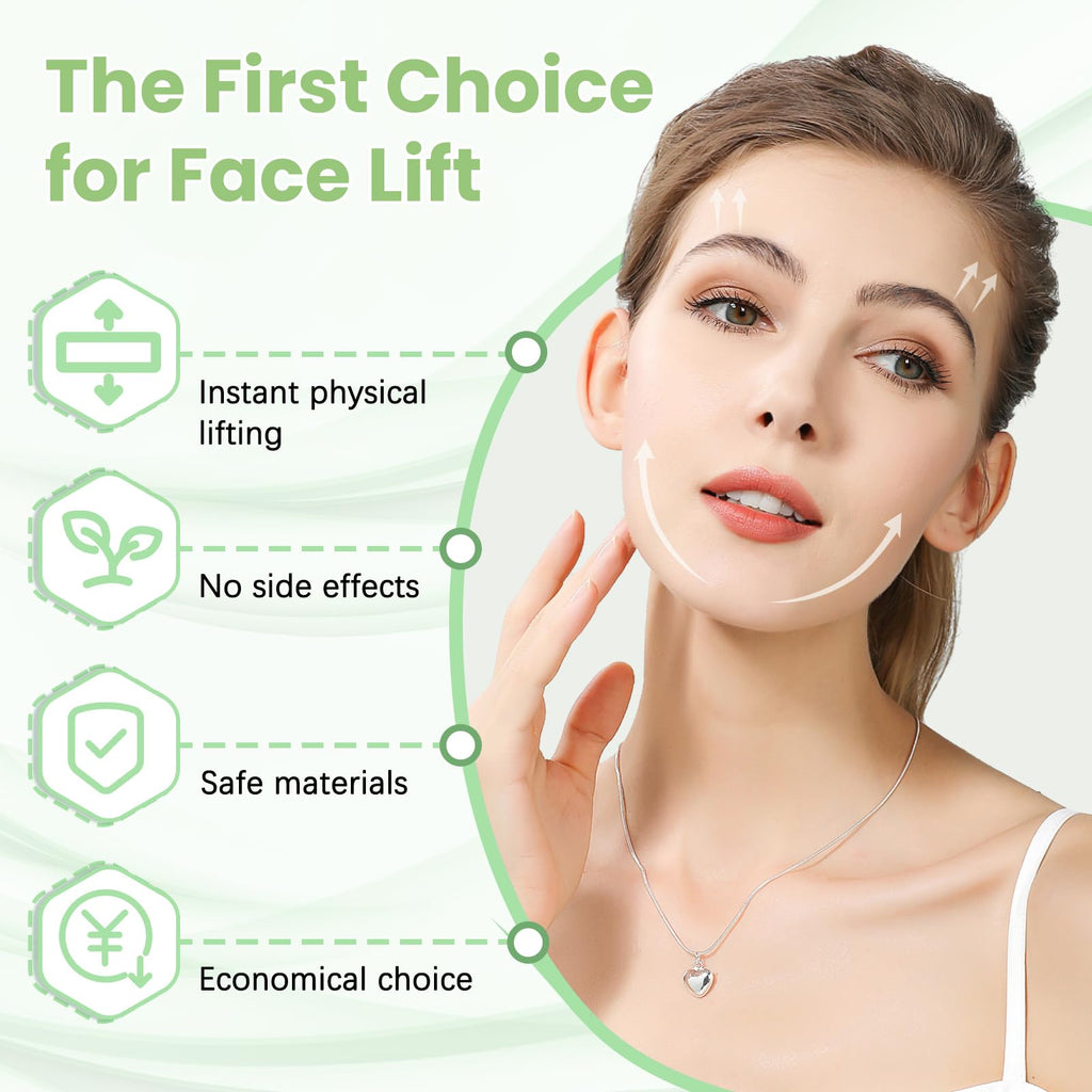KOSOBO Facetapes for Lifting - Matte Invisible Neck Tape for Jowls, Double Chin, Sagging Skin | 1 Count (Pack of 200)