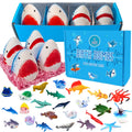 Kottke Kids Bath Bombs with Surprise Inside — 4-Pack Shark Ocean Bath Bombs
