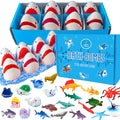 Kottke Shark Bath Bombs for Kids – Surprise Inside Sea Animals, Natural & Safe Bubble Bath Gift Set