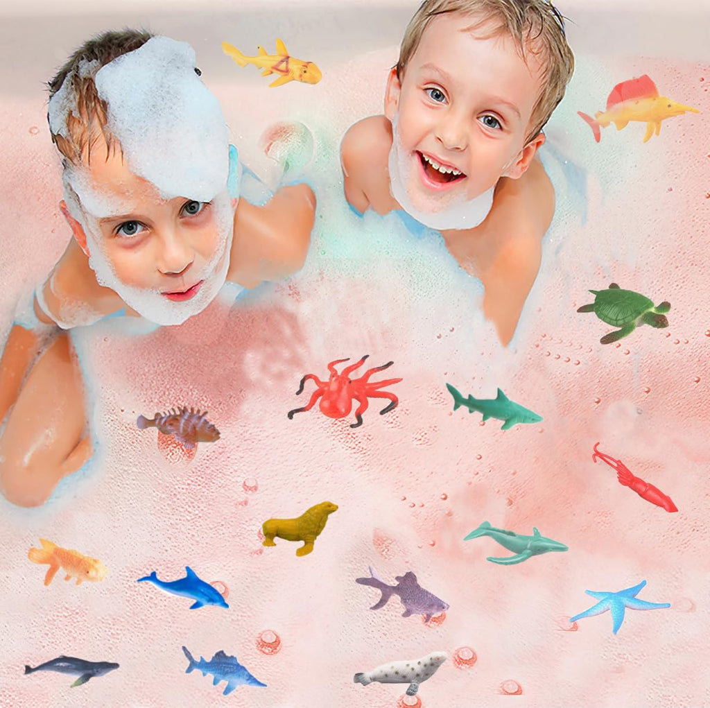 Kottke Kids Bath Bombs with Surprise Inside — 4-Pack Shark Ocean Bath Bombs