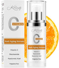 KRAVE IT Vitamin C Serum with Niacinamide & Hyaluronic Acid – 1 oz, Fragrance-Free, Pro-Recommended