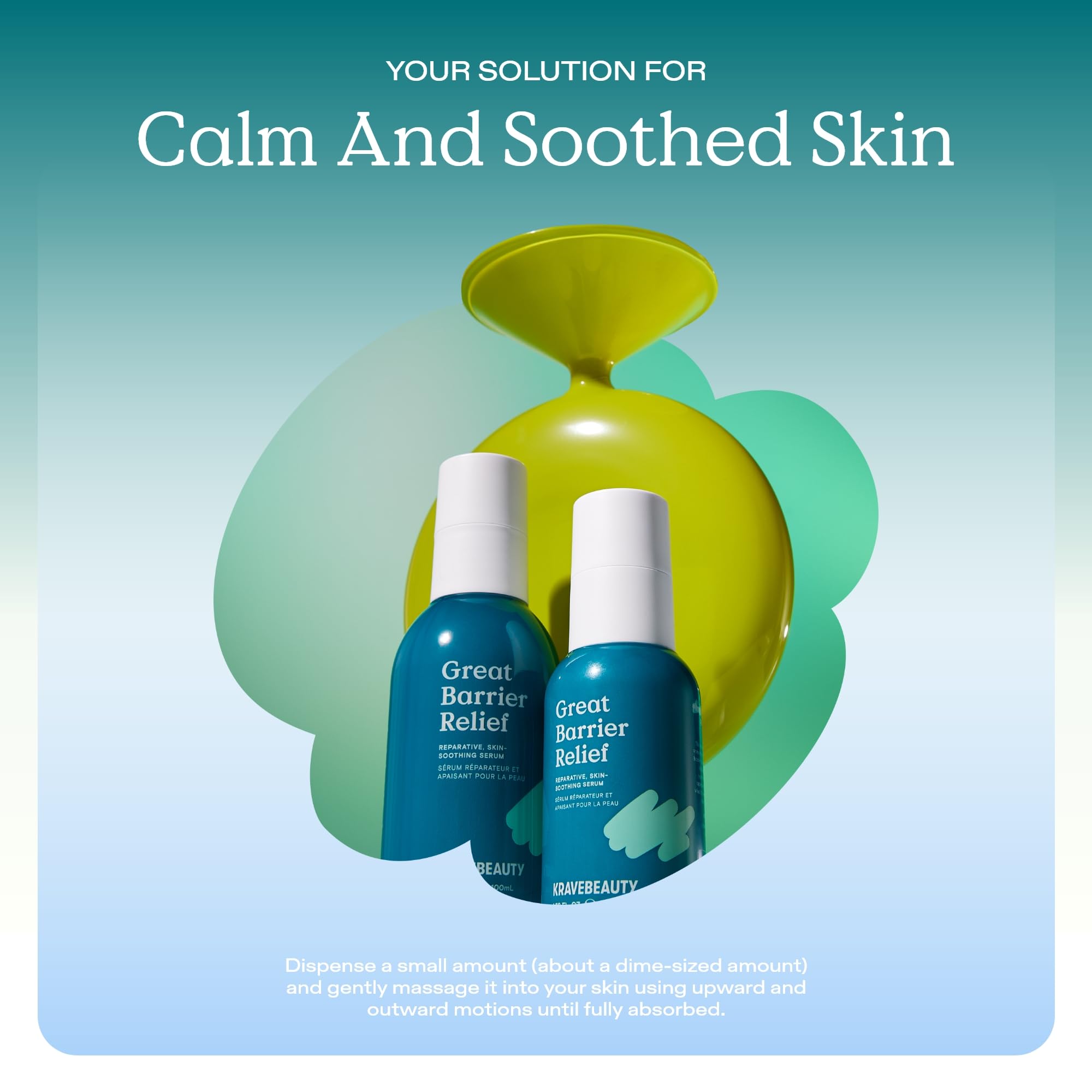 KraveBeauty Great Barrier Relief Serum – Barrier Repair with Tamanu Oil (Vegan)