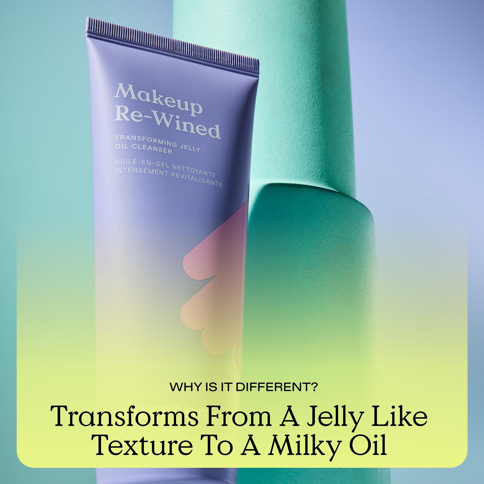 KraveBeauty Makeup Re-Wined Jelly Oil Cleanser – Vegan, Cruelty-Free K-Beauty (3.4 fl oz)