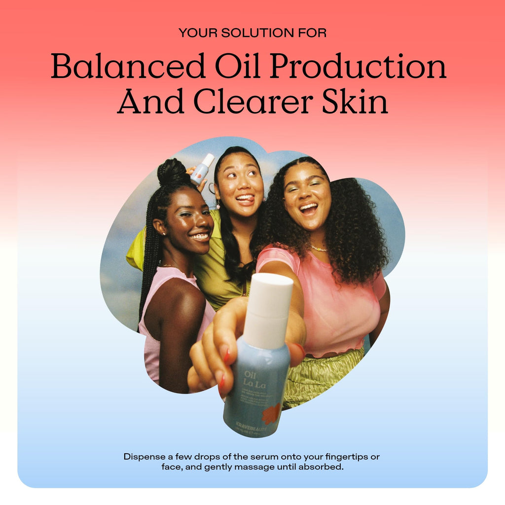 KraveBeauty Oil La La Serum – Linoleic Acid-Rich, Non-Comedogenic K-Beauty Oil