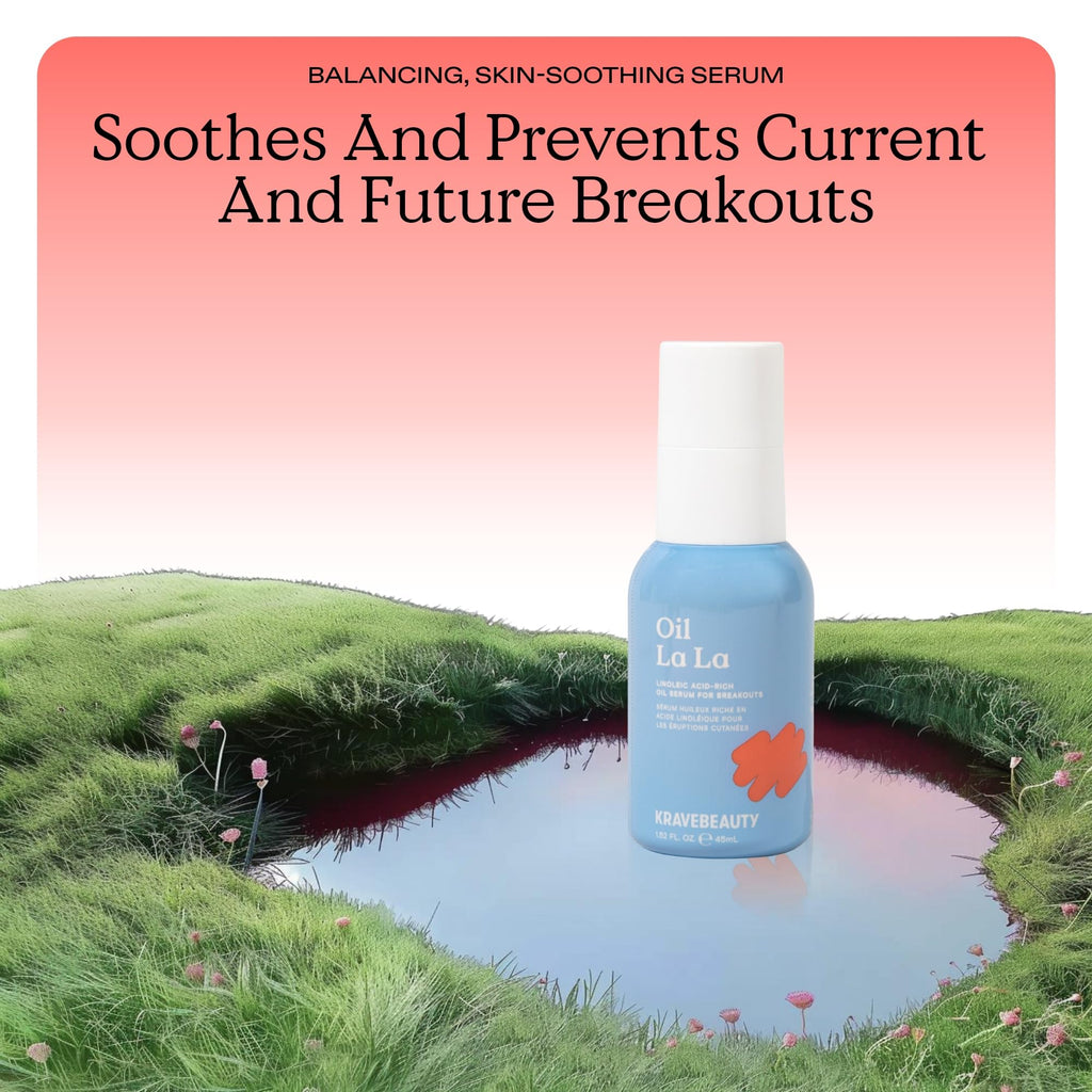 KraveBeauty Oil La La Serum – Linoleic Acid-Rich, Non-Comedogenic K-Beauty Oil