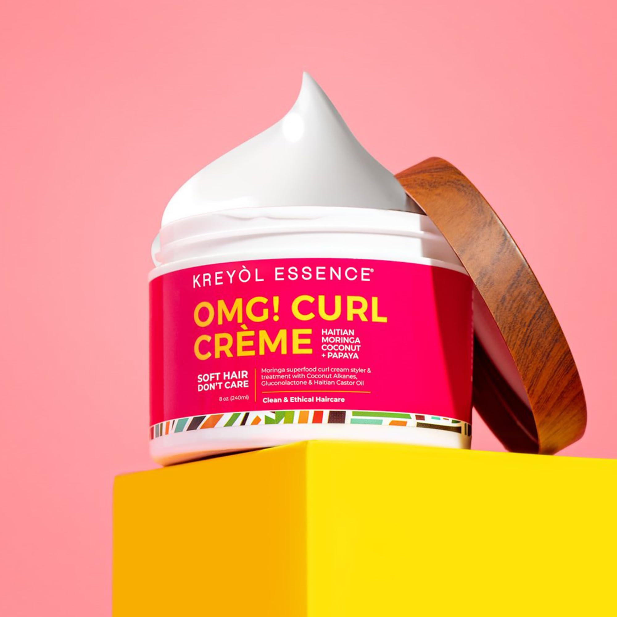 KREYÒL ESSENCE Moringa Styling OMG Curl Creme – Define Curls, Shine & Nourish Hair