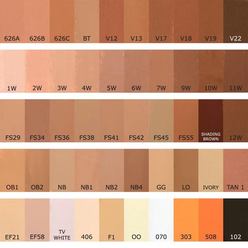 Kryolan TV Paint Stick Shibui – Pro Matte Foundation for Full Coverage