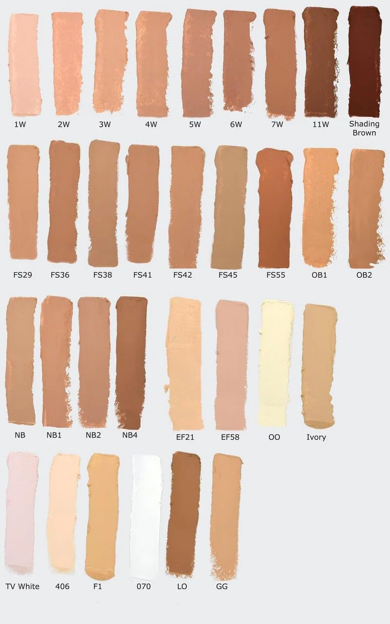 Kryolan TV Paint Stick Shibui – Pro Matte Foundation for Full Coverage