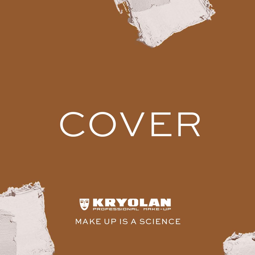 Kryolan TV Paint Stick – Full-Coverage Matte Foundation for TV, Theater & Stage