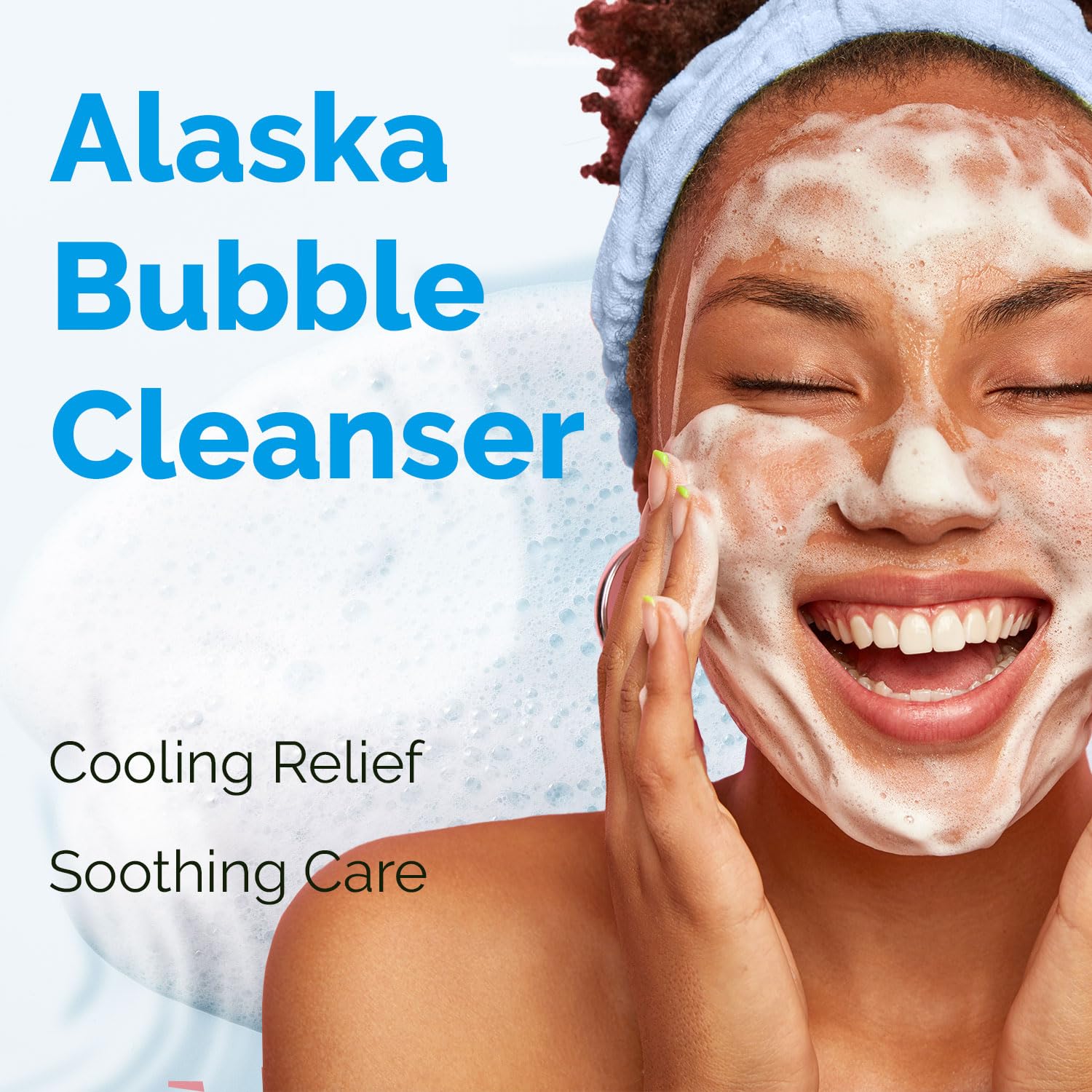 KSBC BENETUS Lacto Alaska Bubble Foam – Gentle Facial Cleanser for Sensitive Skin, 200ml
