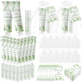 Kuabiz 30-Piece Hand Cream & Lip Balm Gift Set – Sage Green Eucalyptus Wedding Favors