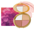 Kubot Eye & Cheek Palette – 4-in-1 Eyeshadow, Blush, Contour & Highlighter Kit