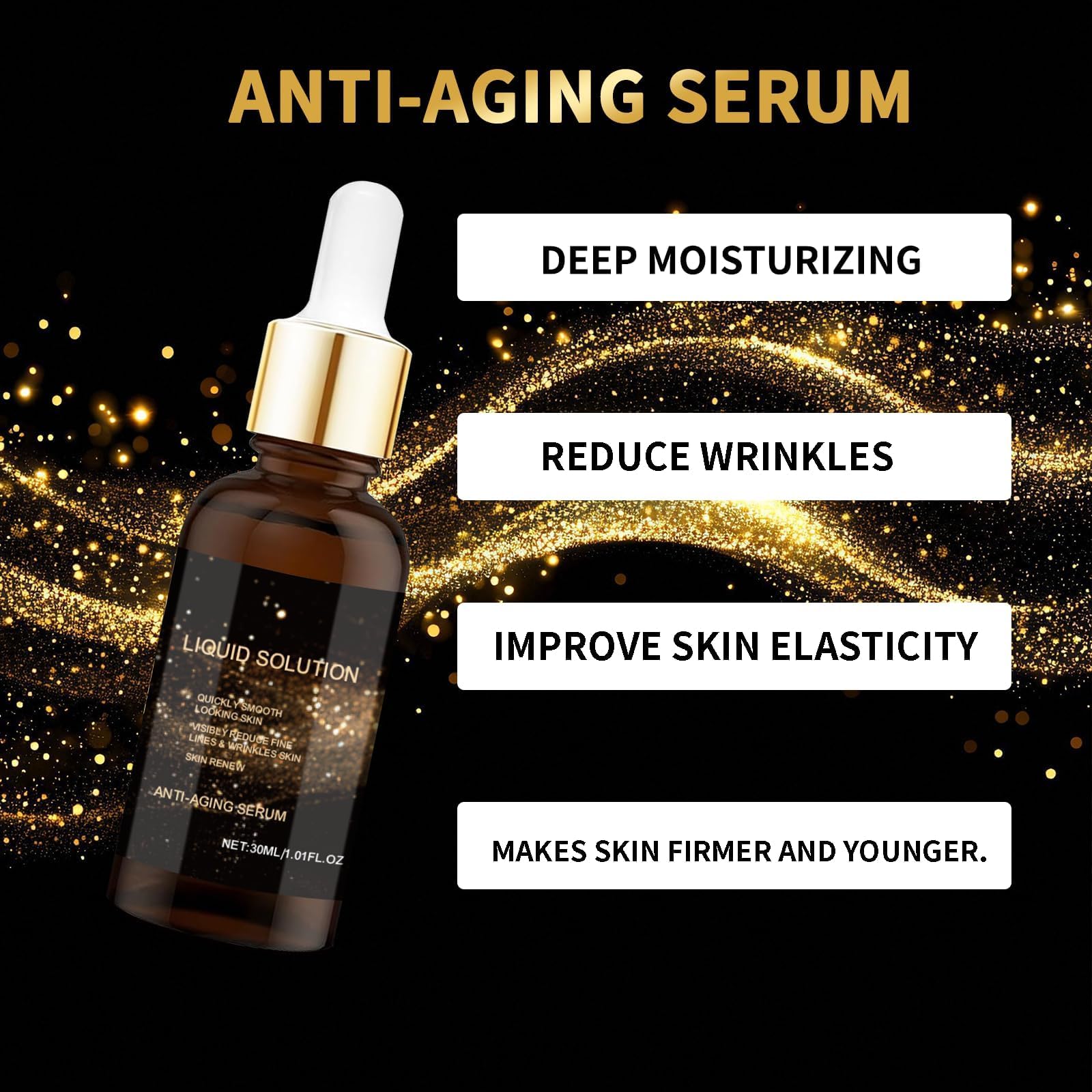KUKSY Olavita Liquid Solution Anti-Aging Serum – Firming & Hydration for Mature Skin (2pcs)