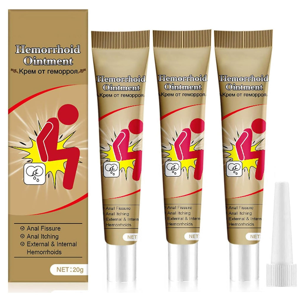 Kunnozz Hemorrhoid Cream – Natural Herbal Ointment for External Relief (20g)
