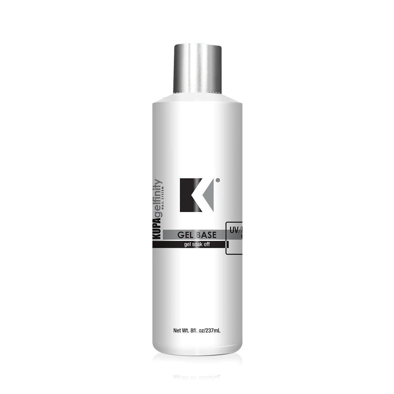 KUPA GelFinity Base Coat 8oz – Soak Off Gel Primer for Strong Adhesion & Long-Lasting Manicures